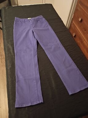 Women's Levi Purple Straight-Leg Pants